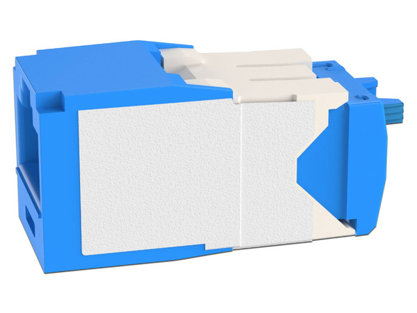 Conector Jack Panduit RJ-45 Cat6a, UTP. Color Azul.