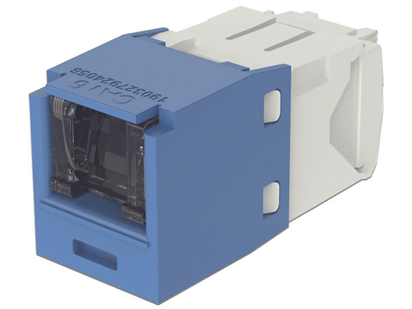Jack Panduit CJH688TGBU, RJ45, Categoría 6. Color Azul.