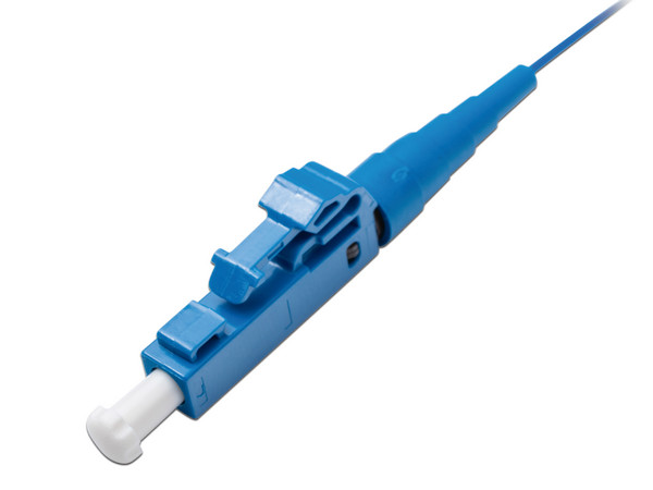 Cable de Fibra Optica Pigtail Panduit Monomodo de 1 Metro, Color Azul.