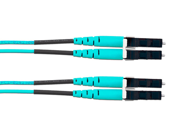 Jumper de Fibra Óptica Panduit FX2ELLNLNSNM001, LC a LC (M-M), 1m, Color Azul.
