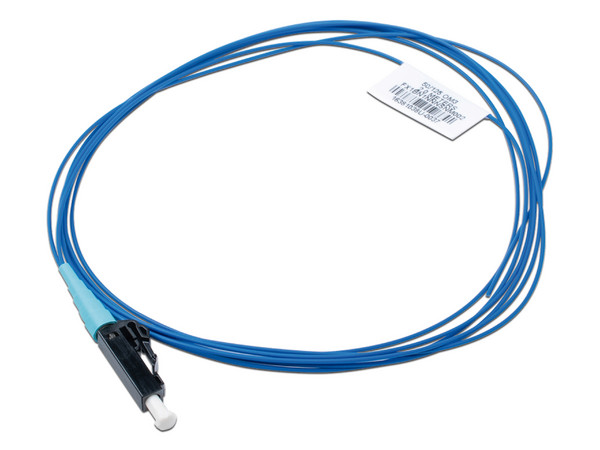 Pigtail de Fibra Óptica Panduit, Conector LC Simplex, Multimodo OM4 50/125, 900um, 1m. Color Azul.
