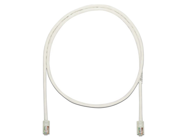 Cable de red Panduit RJ-45 (M-M) Cat5e, UTP de 0.9m. Color Blanco.