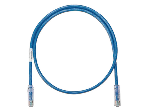 Cable de red Panduit UTP Cat6, con plug modular en cada extremo, 1.2m, Color Azul.