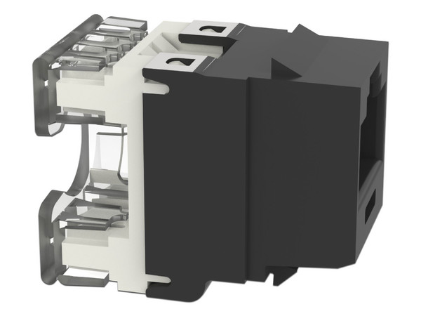 Conector Jack Panduit NKP5E88MBL Tipo Keystone, Cat5e, 8 posiciones y 8 cables, Color Negro.