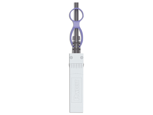 Cable de Alta Velocidad DAC Panduit PSF1PZA1MBL, SFP+ a SFP+ (M-M), 1m, 30 AWG, Color Negro.