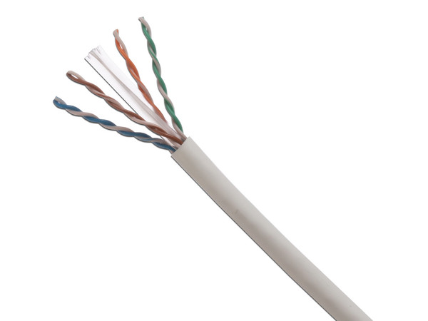 Bobina de Cable Panduit TX6000 PanNet, UTP Reelex Cat6, 4 pares, Calibre 23AWG, 305m. Color Blanco.