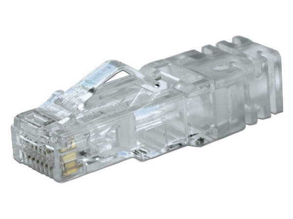 Plug RJ45 PANDUIT SP6X88-C, Cat6A, Para Cable UTP de Calibre 23-24 AWG, Chapado en Oro de 50 micras, Paquete de 100 piezas.
