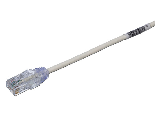 Cable de red Panduit Cat6 UTP, RJ45 (M-M), 30cm, Color Blanco.