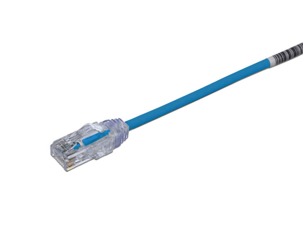 Cable de Parcheo Panduit UTP28SP100BU, UTP Cat6 (M-M), Calibre 28 AWG, 30.48m. Color Azul.