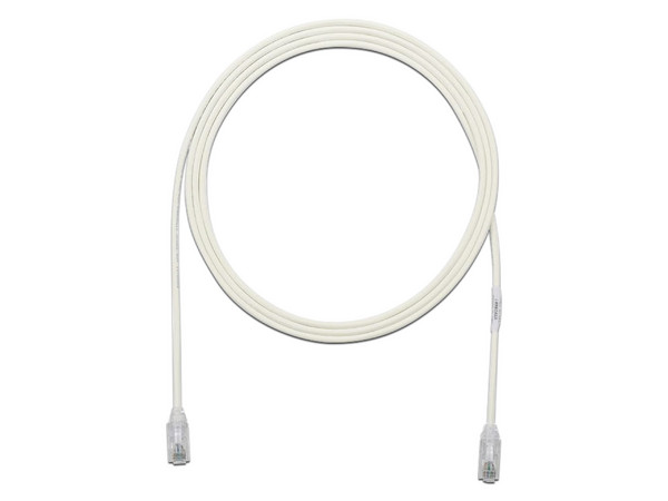 Cable de Parcheo TX6, UTP Cat6, Diámetro Reducido, Color Gris, 10ft