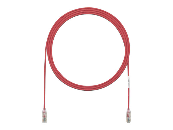 Cable de Parcheo TX6 Panduit, UTP Cat6 Calibre 28AWG, 10m. Color Rojo.