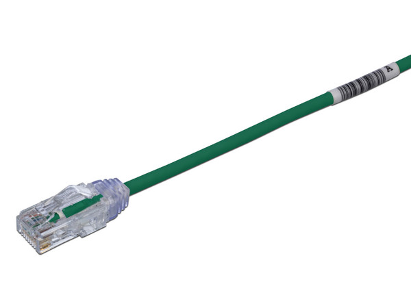 Cable de Red Panduit Cat6 UTP, de Diámetro Reducido, 0.9m. Color Verde