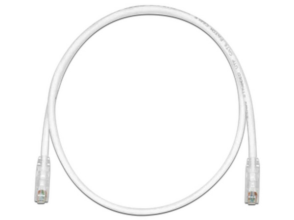 Cable de Red Panduit TX6, Cat6, UTP (M-M), 90cm, color Blanco.
