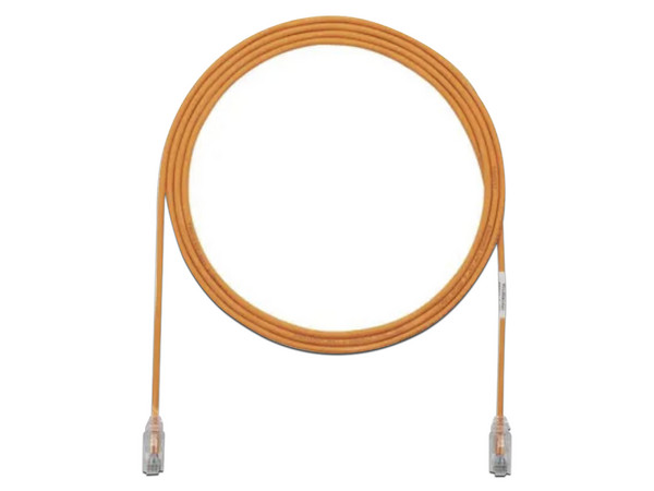Cable de Parcheo Panduit UTP28SP3OR, UTP Cat6 (M-M), Calibre 28 AWG, 90cm. Color Naranja.