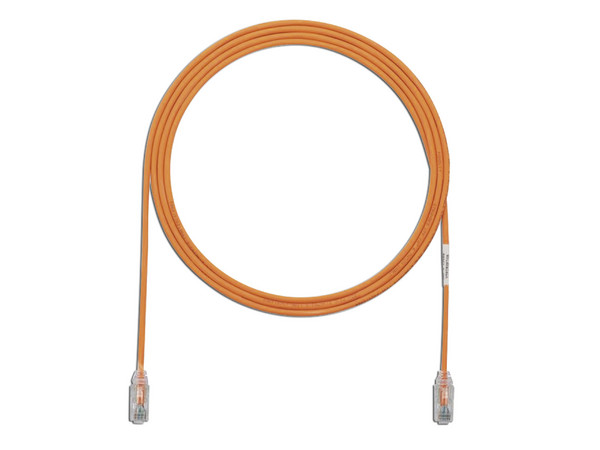 Cable de Parcheo Panduit TX6, Cat6 UTP, 28AWG, 1.5m, Color Naranja.