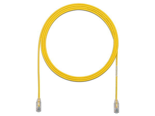Cable de red TX6 Panduit Cat6 UTP, RJ45 (M-M), 2.1m, Color Amarillo.