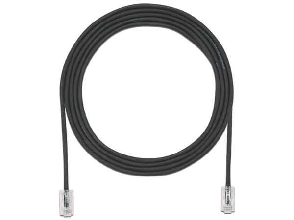 Cable de Parcheo Panduit, UTP Cat6A, RJ-45, 28AWG, 30cm. Color Negro.