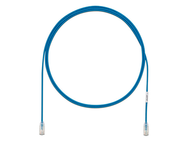 Cable de Parcheo Panduit UTP28X3BU, Cat6a, Calibre 28 AWG, 90cm. Color Azul.