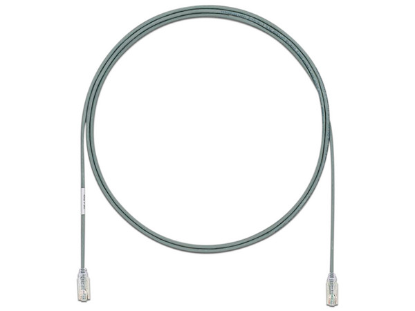 Cable de Parcheo UTP Cat6a Panduit, 0.9 m, CM/LSZH, Diámetro Reducido, Color Gris.