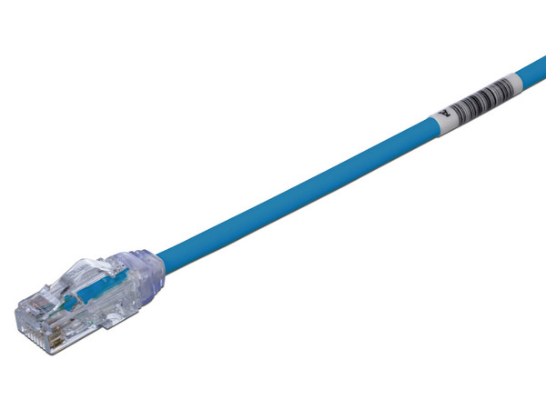 Cable de red Panduit Cat6A UTP, RJ45 (M-M), 1.5m, Color Azul.