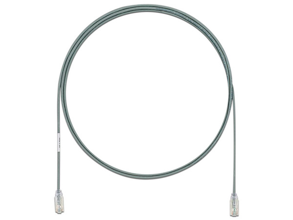 Cable de Parcheo UTP Cat6a Panduit, 1.5 m, CM/LSZH, Diámetro Reducido, Color Gris.