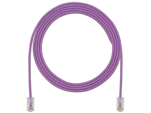 Cable de Parcheo Panduit, UTP Cat6A, RJ-45, 28AWG, 2.1m. Color Morado.