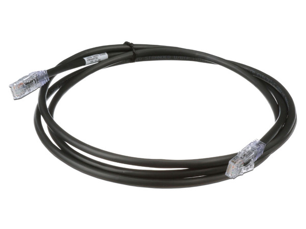 Cable de Parcheo Panduit UTP6AX1BL, Cat6A, 24AWG, 30cm, Color Negro.