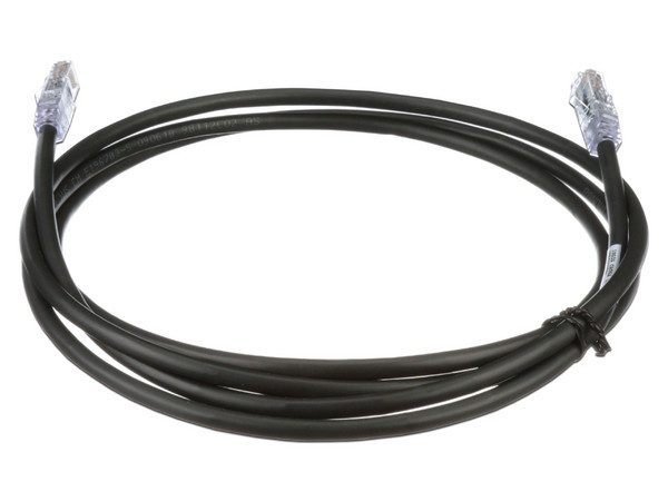 Cable de Parcheo Panduit UTP6AX1BL, Cat6A, 24AWG, 30cm, Color Negro.