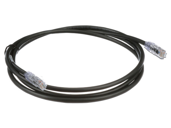 Cable de Parcheo Panduit UTP6AX1BL, Cat6A, 24AWG, 30cm, Color Negro.