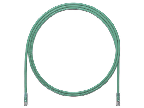 Cable de parcheo Panduit UTP6AX3GR, Cat6a, Calibre 24 AWG, 90cm. Color Verde