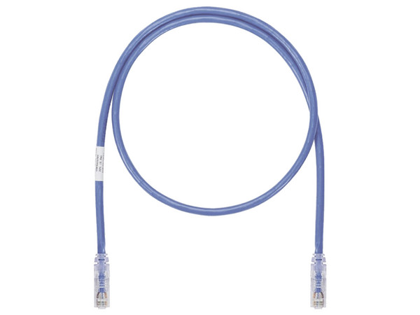 Cable de Parcheo UTP, Cat6A, 24 AWG, CM, Color Azul, 50ft
