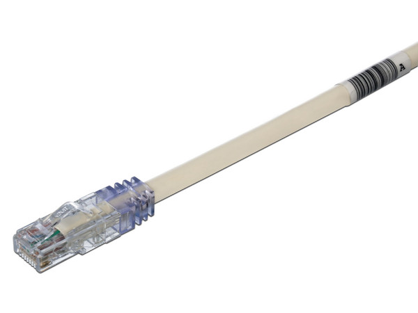 Cable de Red UTP Panduit, Cat6a, 2.1m, 24AWG. Color Blanco