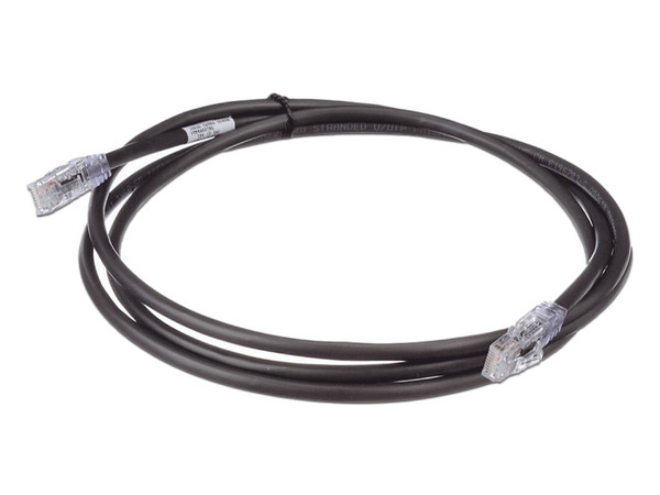 Cable de Parcheo Panduit, UTP Cat6A, RJ-45, 24 AWG, 2.1m. Color Negro.
