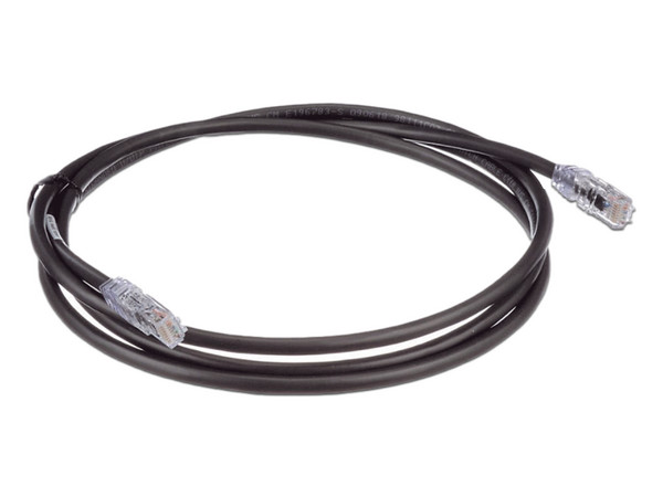 Cable de Parcheo Panduit, UTP Cat6A, RJ-45, 24 AWG, 2.1m. Color Negro.