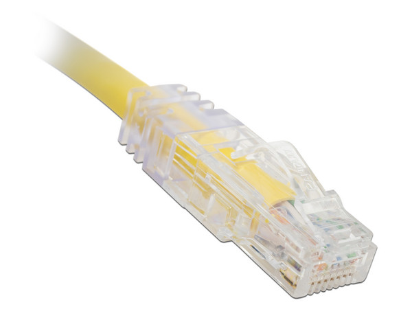 Cable de parcheo Panduit UTPSP1YLY TX6, Cat6, Calibre 24 AWG, 30cm. Color Amarillo
