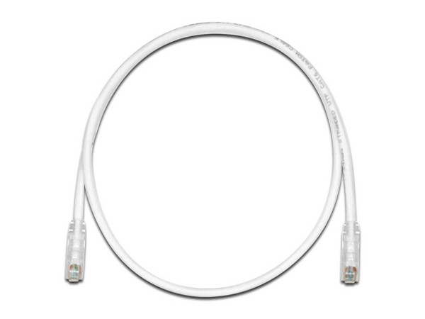 Cable de red Panduit UTPSP3Y, UTP, Cat6 de 90cm. Color Blanco.