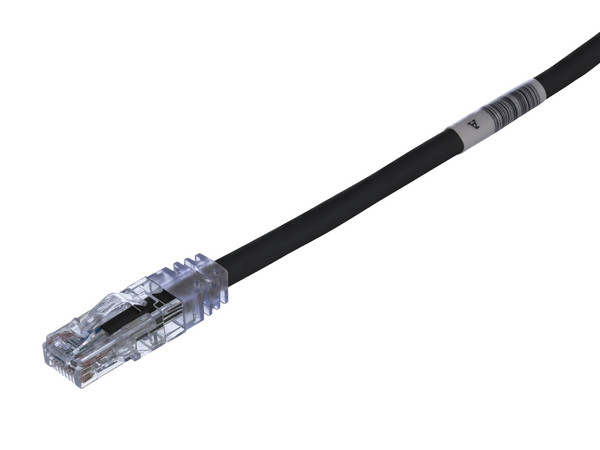 Cable de Parcheo TX6, UTP Cat6, 24 AWG, CM, 213 cm, Color Negro.