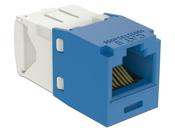 Conector Jack Panduit CJ688TGBU, RJ45, Cat6. Color Azul.