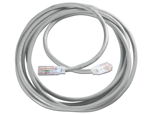 Cable de red Tech Choice Cat6 UTP, Conector RJ-45 (M-M), 2.1m. Color Gris.