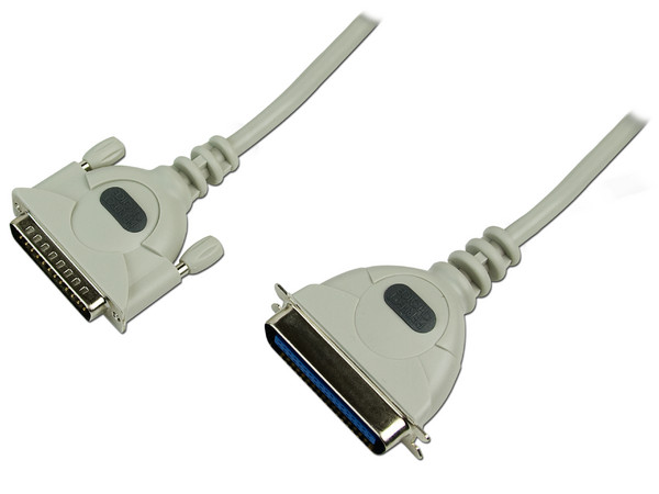 Cable Paralelo Bidireccional  (DB25 (M) / C36 (M)), 1.8 mts
