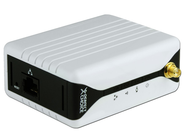 Perfect Choice Perfect Net Wireless crea una red LAN y transmite Internet a través de una red eléctrica
