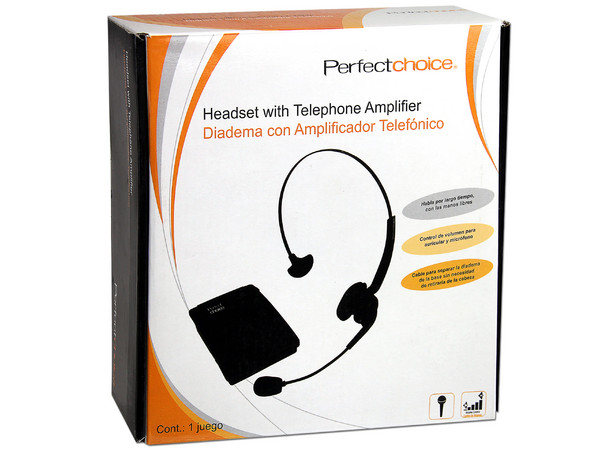 Diadema Perfect Choice con Amplificador Telefónico