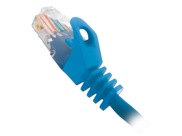 Cable de red Qian RJ45 Cat6 (M-M), 2m, Color Azul.