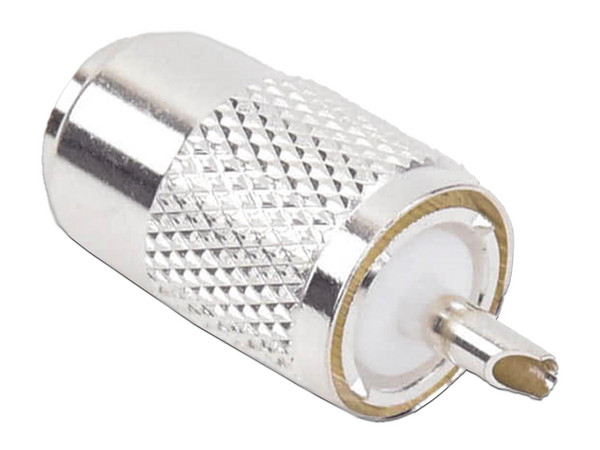 Conector UHF Macho (PL-259) RF Industries RFU-501 para Cables RG-8/U, RG-8U-SYS, 8237, 8267, 8268, 9913, CTN-400, 7810, 8214, 7810A, RFLASH-1113, LMR-400.