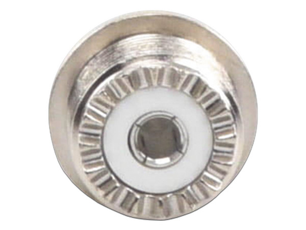 Conector UHF Hembra RF Industries RFU-523 en Línea (SO-239), Montaje Frontal en D Plano.