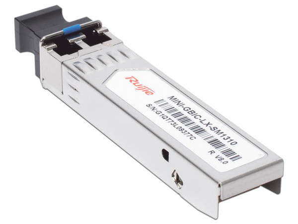 Transceptor de Fibra Óptica Ruijie MINI-GBIC-LX-SM1310, SFP Gigabit, Monomodo, Hasta 10 Km.