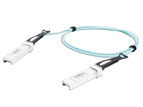 Jumper de Fibra Óptica Ruijie XG-SFP-AOC1M con Mini GBIC, Conector SFP+ a SFP+, 1m. Color Azul.