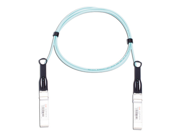 Jumper de Fibra Óptica Ruijie XG-SFP-AOC1M con Mini GBIC, Conector SFP+ a SFP+, 1m. Color Azul.