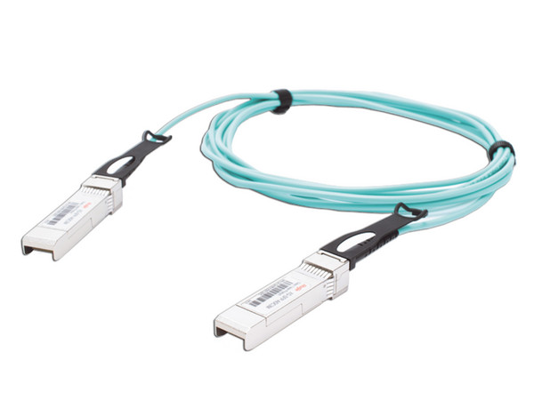 Jumper de Fibra Óptica Ruijie XG-SFP-AOC3M con Mini GBIC, Conector SFP+ a SFP+, 3m. Color Azul.