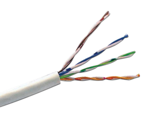 Bobina de Cable SAXXON Cat6 (UTP) Caja con 305 m. Color Blanco.